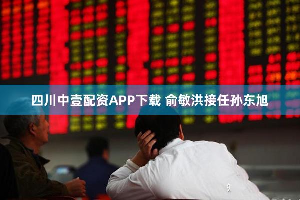 四川中壹配资APP下载 俞敏洪接任孙东旭