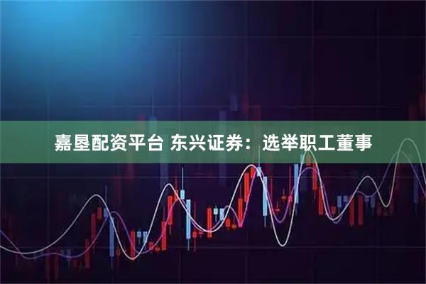 嘉垦配资平台 东兴证券：选举职工董事
